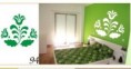 Floral Cabeceira de Cama Personalizado